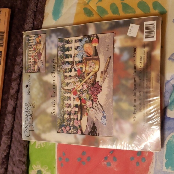 Sand Lynam Clough Needlepoint - Picture 1 of 11